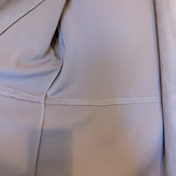 Muted Blush | Ultrasuede Duster Jacket / Long Cardigan | Dress Barn | L | EUC - Picture 8 of 8